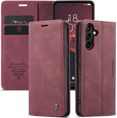 Produktbild von Samsung Galaxy A54 Hülle - CaseMe 013 Klapphülle - Bordeaux