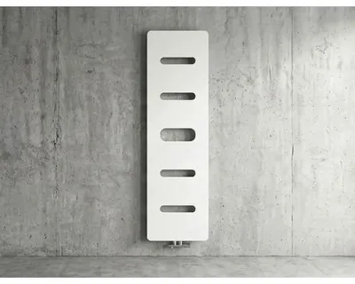 Produktbild von Rotheigner Designheizkörper LOOPS 1790 x 490 mm weiß Anschluss Mittig unten