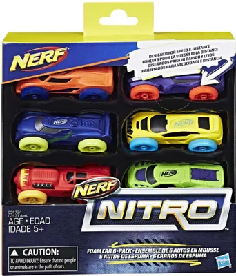 Immagine prodotto di Nerf Nitro Ricambio Nitro 6 pezzi