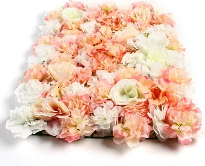 Produktbild von 5 Stücke Rosenwand  Blumenwand  Wandpaneele Straße Hochzeit Nachbildung Blumendekoration   Blume  Hochzeits Hintergrund    Seidenblume für Schaufenster