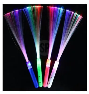 Produktbild von 4 LED-Glasfaser-Spitzen, batteriebetrieben
