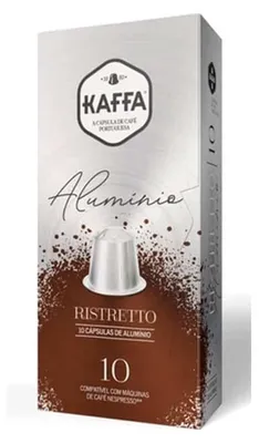 Obrázok produktu pre Kapsuly Kaffa Ristretto, hliníkové, pre kávovar Nespresso - 10 kusov