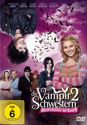 Obrázok produktu pre Die Vampirschwestern 2 - Fledermäuse im Bauch