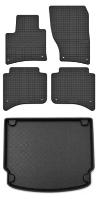 Obrázek produktu pro Gumové autokoberce SolidTread + vana kufru pro: Porsche Cayenne II 2010-2017 SUV 5 ks