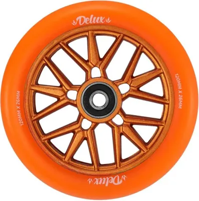 Produktbild von Rollen Scooter - 120 mm - Delux - Orange/Orange - Blunt Scooters