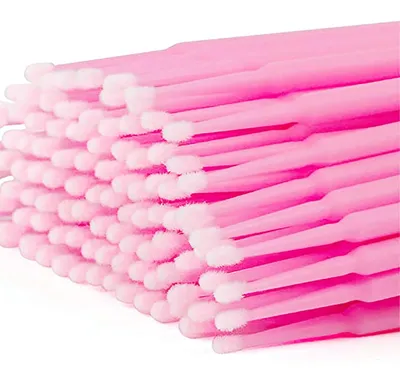 Produktbild von 100 Einweg-Mikrobürsten für Wimpernverlängerungen