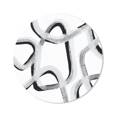 Produktbild von MuchoWow® Mauspad Mousepad Linie - Minimalismus - Gestaltung 20x20 cm - Mousepads - Maus Mat - Pad - Mausunterlage - Schreibtischmatte