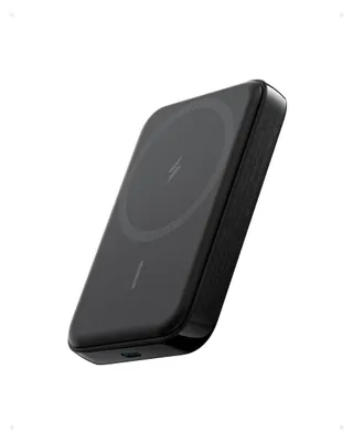 Zdjęcie produktu dla Zewnętrzna bateria MagSafe, typu C, do iPhone'a, 5000 mAh - Anker - czarna