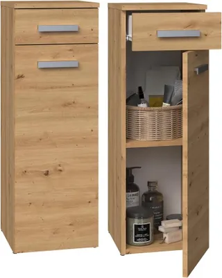 Produktbild von Topeshop NEL V DS ARTISAN Aufbewahrungsschrank für Badezimmer Eiche