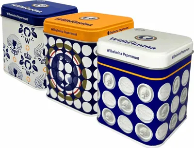Zdjęcie produktu dla Pudełka na miętówki Wilhelmina (24 x 100 g)