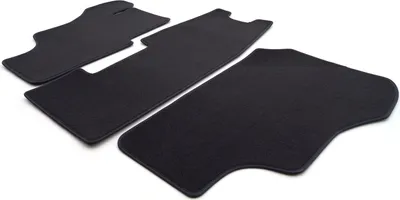 Produktbild von Fußmatten passend für VW T2 und T3 Premium Matten Set Velours Automatte 3-teilig Führerhaus komplett
