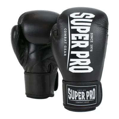 Produktbild von Super Pro Super Pro Boxhandschuhe "Champ", 12 oz., Weiß-Schwarz