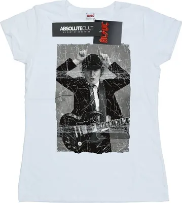 Produktbild von AC/DC - T-Shirt für Damen BI4236 (XL) (Weiß)