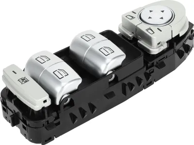Produktbild von Elektrischer Fensterschalter Nr. 2139050000 Vorne Links Fahrerseite Auto-Fenstersteuerungsschalter für Mercedes-Benz C63 für AMG C180 GLC200 Schwarz Silber Ton