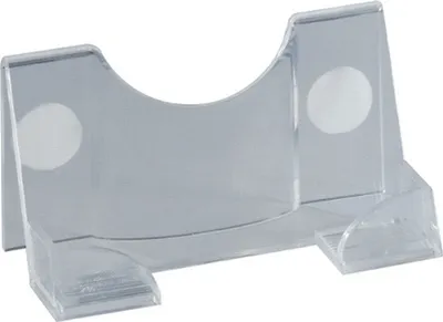 Produktbild von Visitenkartenspender bis 50 Karten transparent Packung mit 8 Stück