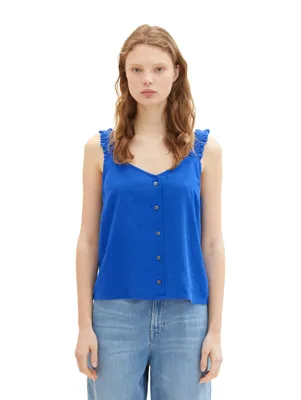 Produktbild von TOM TAILOR strappy linen top 14531 L