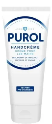 Produktbild von Purol Handcreme in Tube, 100 ml – Pflegende Feuchtigkeitspflege für trockene Hände