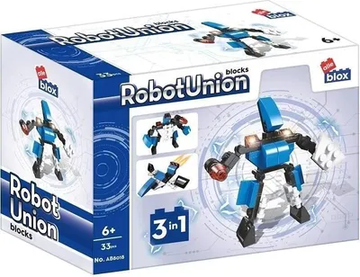 Obrázek produktu pro Stavební kostky Robot 33 kusů ALLEBLOX