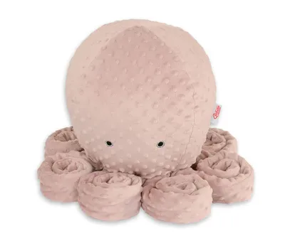 Produktbild von Großes Kuscheltier Oktopus XXL - schmutziges Rosa