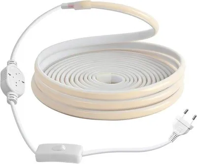 Obrázok produktu pre LED pásiky 2 m, 220 V, vodotesné, 288 LED/m, studená biela, 6000 K, vonkajšie osvetlenie