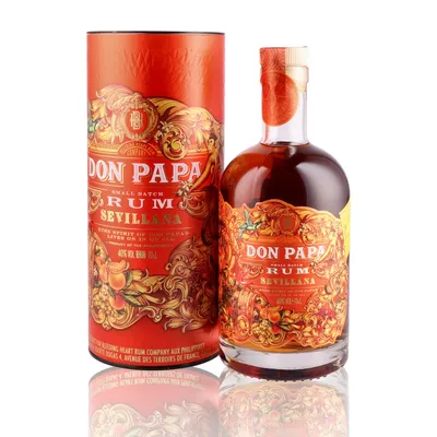 Produktbild von Don Papa Rum Sevillana Cask Finish 40% Vol. 0,7 l + GB