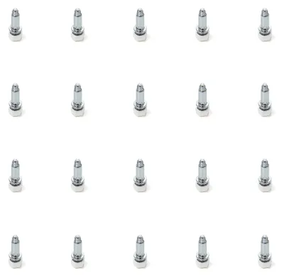 Produktbild von Emuca Lot von 20 Nivellierer für Möbel, hexagonaler Sockel, M6, 18mm