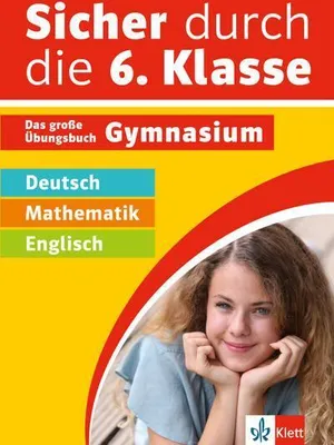 Obrázok produktu pre Sicher durch die 6. Klasse - Deutsch, Mathematik, Englisch