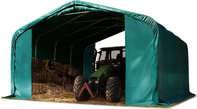 Produktbild von Weideunterstand 6x6 m PVC Plane 2300 N - für Erduntergrund