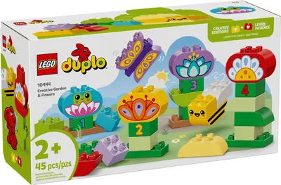 Produktbild von LEGO® DUPLO® Kreativset Pflanzen & Blumen - 10444 NEU! Teile 45x