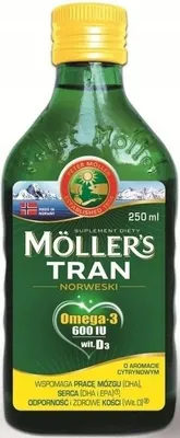 Produktbild von MOLLERS NORWEGIAN LEMON COD FILM Omega-Säuren 250 ml
