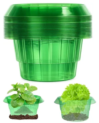 Produktbild von Solidchoice – Set mit 20 SchneckenSchutzringen für Gartenpflanzen