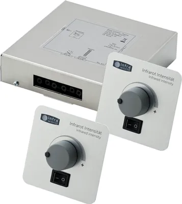 Produktbild von Infraworld Easy Control 2 - Sauna Infrarotsteuerung mit 2 Regler für 2 Infrarotstrahler