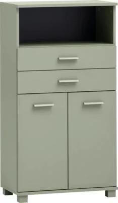 Obrázek produktu pro Skříň Highboard Möbelpartner Mono pistáciová 59,8 x 110,5 x 32,6 cm