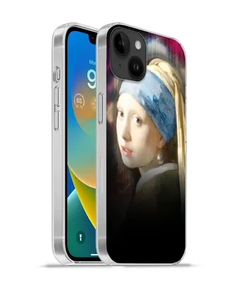 Produktbild von MuchoWow® Handyhülle Schutzhülle Hülle für Apple iPhone 14 Plus - Soft case Kunst - Vermeer - Regenbogen Silikon Softcase Handy Hülle - Abbildung