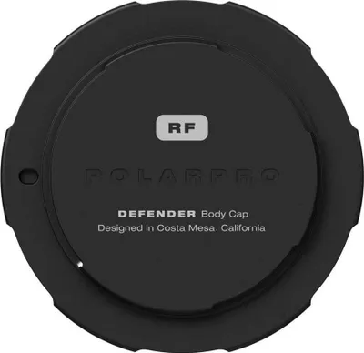 Produktbild von PolarPro Defender Body Cap, Gehäusekappe, Canon, Schwarz, Canon RF, 1 Stück(e)