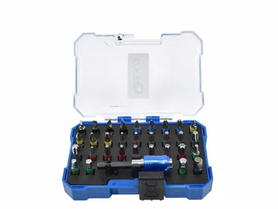 Immagine prodotto di GEKO Set di punte con supporto magnetico 1/4" 32 pezzi G30064