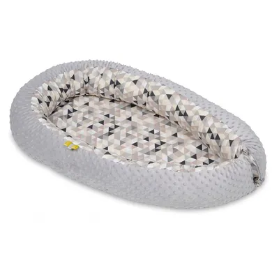 Image de Sac de couchage Cocoon beige triangles gris