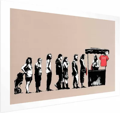 Produktbild von Posterpapier Poster - Destroy Capitalism 30x21 cm Streetart h-C-0103-ao-a