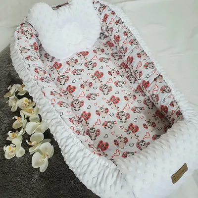 Produktbild von Babynest Cocoon Nestchen Kokon Marienkäfer