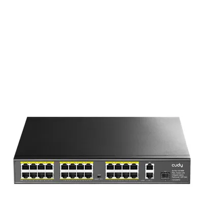 Produktbild von 24+1P Cudy FS1026PS1 RM SFP PoE+