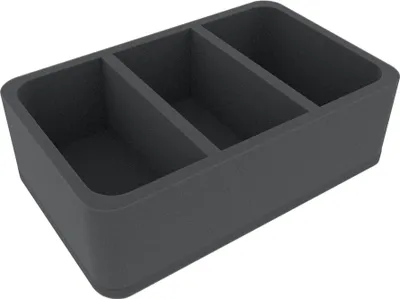 Produktbild von Schaumstoffeinlage für Eaglemoss Figuren, 3 Fächer, 15cm Marvel