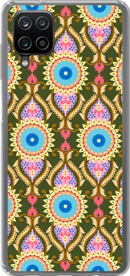 Produktbild von MuchoWow® Handyhülle Schutzhülle Hülle für Telefoonhoesje Samsung Galaxy A12 Design - Orient - Retro Silikon Softcase Handy Hülle - Bild