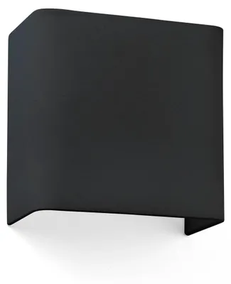Zdjęcie produktu dla Materiałowa lampa ścienna Bawełna Square czarna