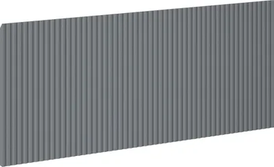 Obrázok produktu pre Mexen Rýhované čelo korpusu kúpeľňového nábytku 100 x 43,5 cm, matný grafit - 91A20-1000-470-1-66