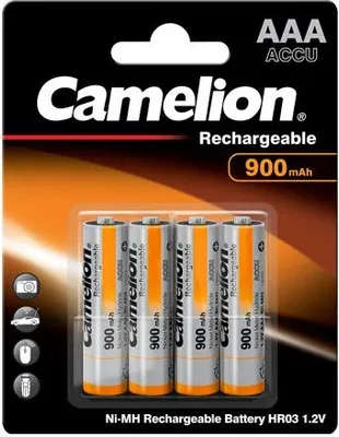 Produktbild von CAMELION NI-MH HR03 / Mikro / 900mAh / 1,2V / BP4