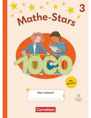 Immagine prodotto di Mathe-Stars 3. Schuljahr - Regelkurs Ausgabe ab 2025 - Übungsheft mit Lösungen und digitalen Medien
