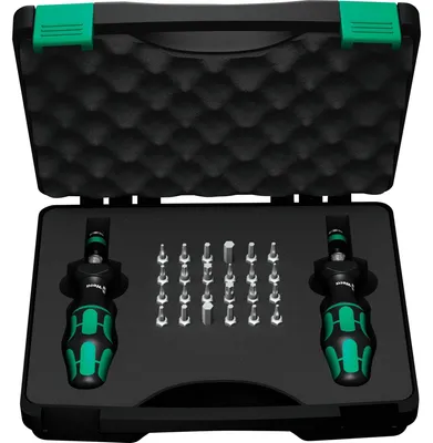 Immagine prodotto di Wera Werkstatt Drehmoment-Schraubendreher-Set 26teilig 7440/41 0.3 - 3 Nm (05074738001)