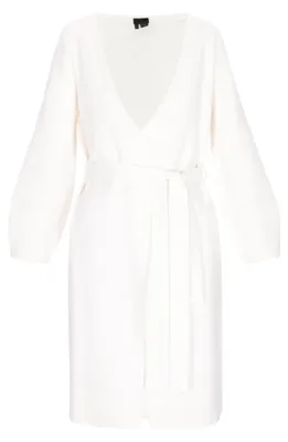 Image de Baradello - Veste en tricot pour femmes - Blanc - Taille XS/S
