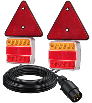 Produktbild von Magnetische Rücklichter für Anhänger mit 18 LEDs