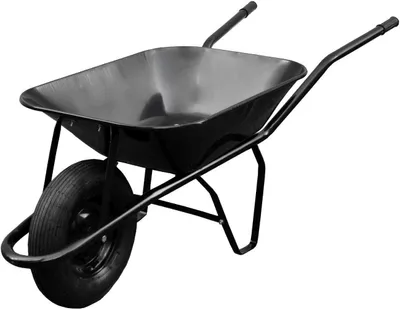 Produktbild von Bauschubkarre 60l, aufblasbar, Tragkraft 100kg